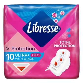 Прокладки Libresse Ultra Normal deo, 10шт