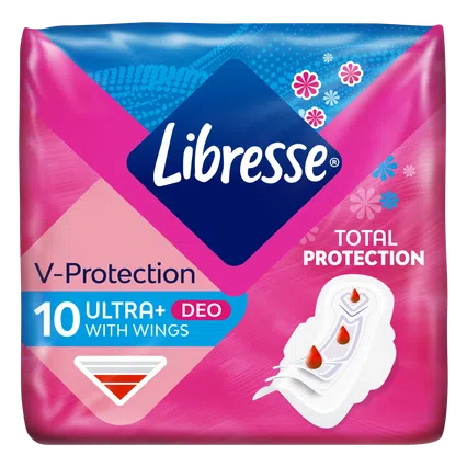 Прокладки Libresse Ultra Normal deo, 10шт