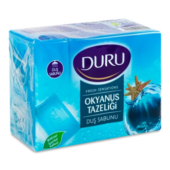 Мило Duru Fresh Sensations «Свіжість океану», 4*150г