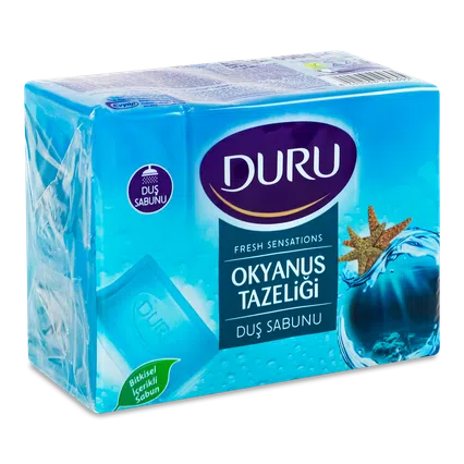 Мило Duru Fresh Sensations «Свіжість океану», 4*150г