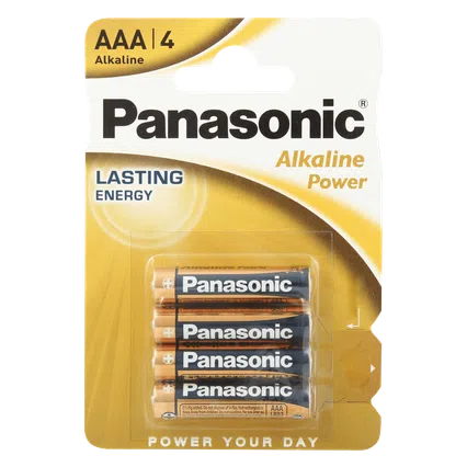 Батарейка Panasonic Alkaline Power LR03REB, 4шт