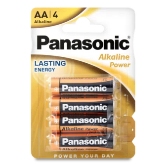 Батарейка Panasonic Alkaline Power LR6REB, 4шт