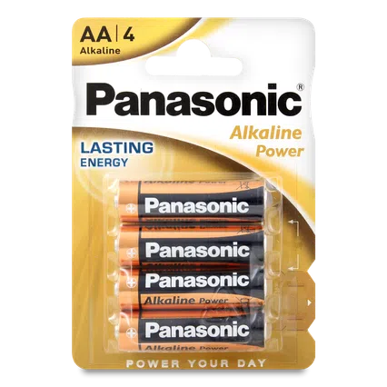 Батарейка Panasonic Alkaline Power LR6REB, 4шт