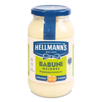 Майонез Hellmann's Babuni 64% с/б, 340мл