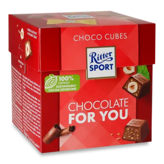 Цукерки Ritter Sport асорті, 176г