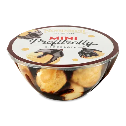 Тістечко Nonpareil Mini Profitrolly Chocolate, 0,2кг