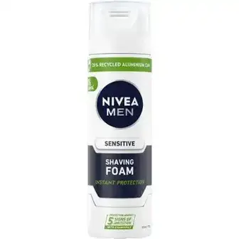 Пінка для гоління Nivea Men для чутливої ​​шкіри 200 мл