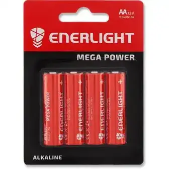 Батарейка Enerlight Mega Power AA 1.5V LR6 4 шт.