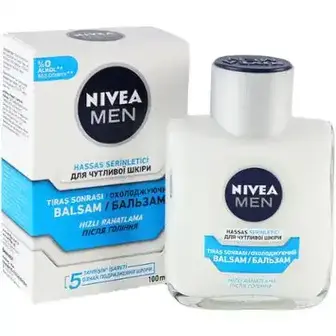 Бальзам після гоління Nivea Men Охолоджуючий для чутливої ​​шкіри з екстрактом ромашки 100 мл