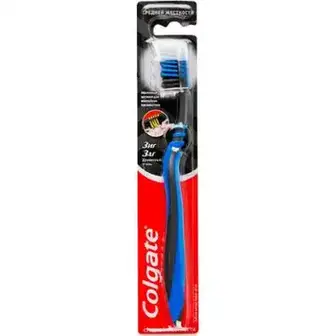 Щітка зубна Colgate Деревне вугілля Зигзаг середньої жорсткості 1 шт