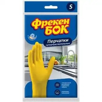 Рукавички Фрекен Бок S господарські гумові 1 пара