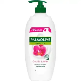 Гель для душу Palmolive Натурель Розкішна м'якість Чорна орхідея і зволожуюче молочко 750 мл