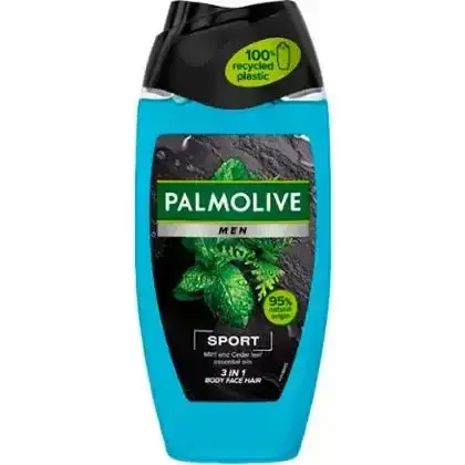 Гель для душу Palmolive Men Спорт Відновлюючий чоловічий 3 в 1 для тіла, обличчя та волосся 250 мл