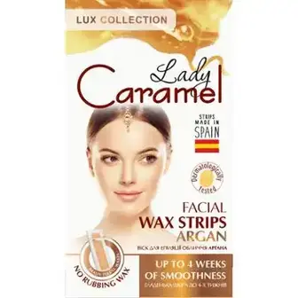 Віск для епіляції Lady Caramel для обличчя 12 шт