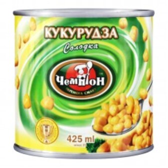 Кукурудза Цукрова Ж/Б 425Мл ЧемпІон