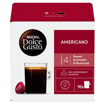 Кава в капсулах Nescafe Dolce Gusto Americano 16 шт 136 г (8445290439666)