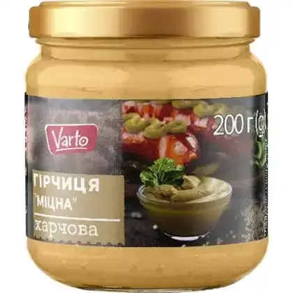 Гірчиця Varto Міцна 200 г