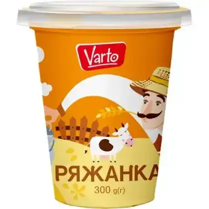 Ряжанка Varto 4% 300 г