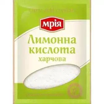 Лимонна кислота Мрія 25 г
