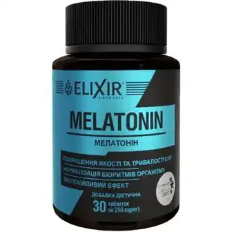 Мелатонін Elixir 30 шт