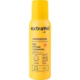 Аерозоль від кліщів та комарів Extravel Kids на одяг 100 мл