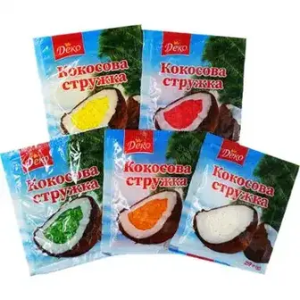 Стружка кокосова Деко в асортименті 20 г