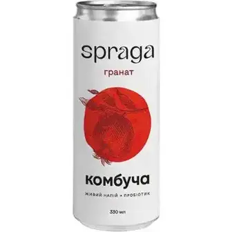 Напій Spraga Комбуча Гранат 330 г