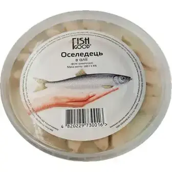 Філе-шматочки Fish Good оселедця в олії 180 г