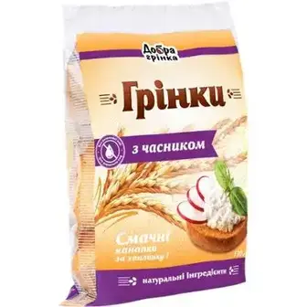 Грінки Добра Грінка з часником 130 г