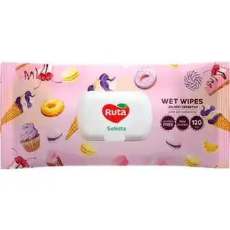 Вологі серветки Ruta Selecta 120 шт