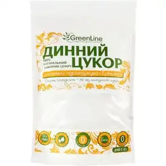 Цукор динний GreenLine Eрітрітол 250 г