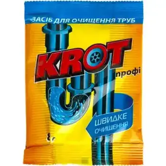 Засіб Krot Wantus для чищення труб 80 г