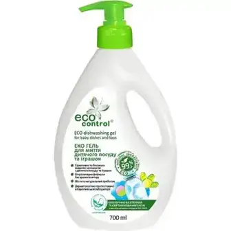 Гель для миття дитячого посуду ECO Control та іграшок 700 мл