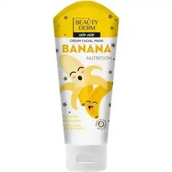 Маска косметична Beauty Derm Banana Nutrition для обличчя 75 мл