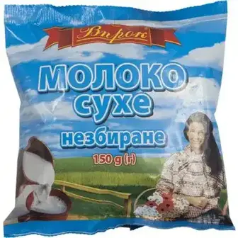 Молоко Впрок сухе 25% 150 г