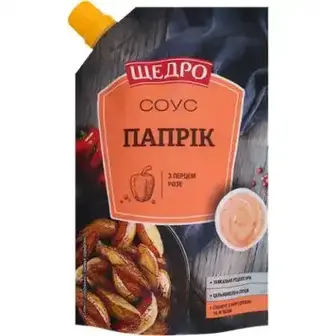 Соус майонезний  Щедро Папрік 30% 200 г