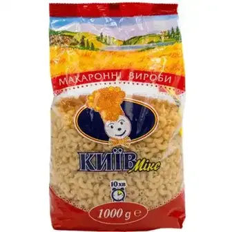 Макаронні вироби Київ Мікс Ріжки маленькі, 1000 г