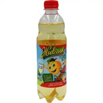 Напій Живчик Яблуко сильногазований 0.5 л