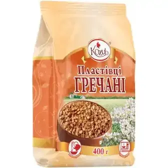 Пластівці гречані Козуб 400 г