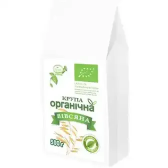Крупа вівсяна Козуб органічна 500 г