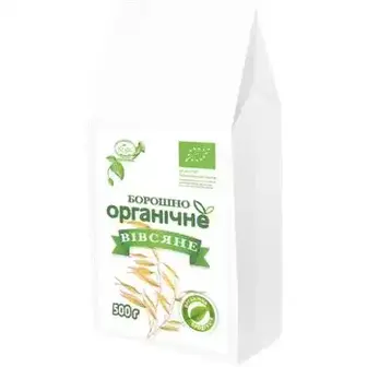 Борошно вівсяне Козуб органічне 500 г