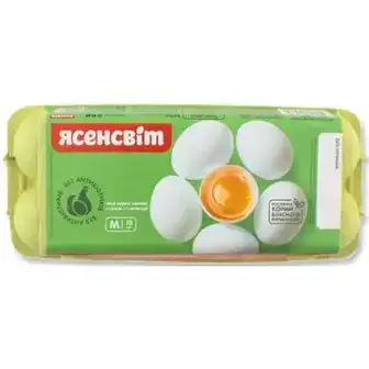 Яйця курячі Ясенсвіт С1 10шт.