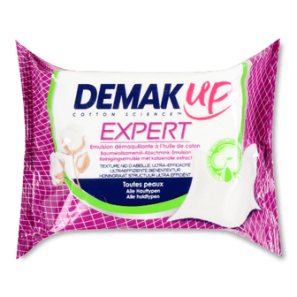 Серветки вологі Demak'Up Expert для обличчя 23шт