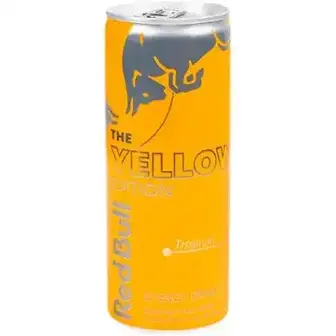 Напій енергетичний Red Bull Yellow Edition зі смаком тропічних фруктів 0.25 л