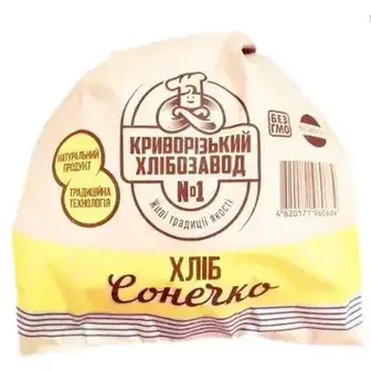 Хліб Криворізький Хлібозавод №1 Сонечко пшеничний 650 г