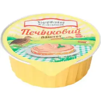 Паштет Ходорівський М'ясокомбінат Печінковий 100 г