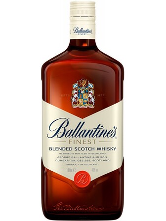 Віскі Баллантайнс Файнест / Ballantine's Finest, 40%, 1л