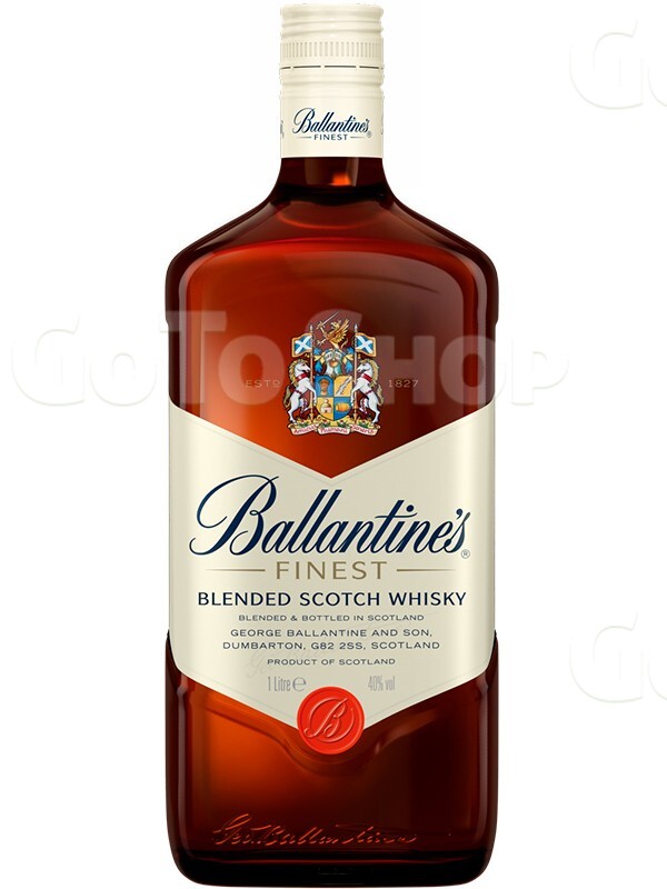 Віскі Баллантайнс Файнест / Ballantine&#039;s Finest, 40%, 1л