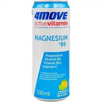 Напій ізотонічний 4move Active magnesium + vitamin негазований 330 мл