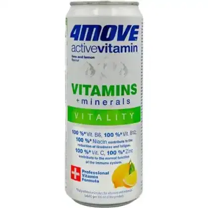 Напій ізотонічний 4move vitamins + minerals негазований 330 мл